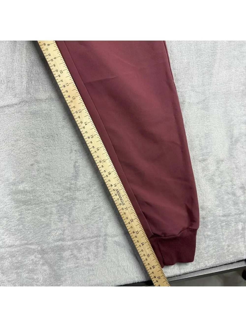 FIGS Zamora Technical Collection Jogger Scrub Pants Burgundy XXS Petite Uniform